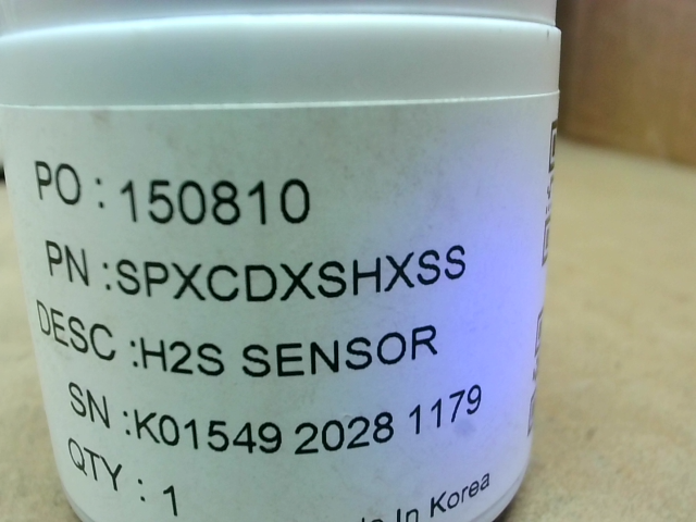 Capteur Honeywell XCD Sulfure D'hydrogène H2S - Neuf Surplus
