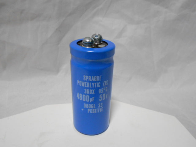 Condensateur Sprague Powerlytic 36DX – 15V 300000µF, Modèle 36DX304G015DJ2A