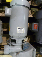 PUMP, BALDOR - JMM-3212TSB MOTOR:5HP, 3450RPM, 208-230/460V, 184JM FRAME AC MOTOR WITH SCOTT PUMP #3022K120 Image