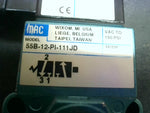  Mac Valves 55B-12-PI-111JD Solenoid Valve Internal Pilot Air 3/8" NPTF Port Image