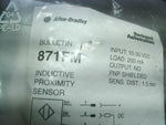  Allen Bradley 871FM-M2NP5-E2 Inductive Proximity Sensor SerB 10-30VDC 200mA 1.5mm Image