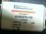  Ferraz Shawmut A130UD70LI100 Fuse 1300 VAC 100 AMPS 120 KA Image