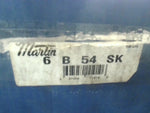 Martin Sprocket & Gear 6 B 54 SK Sheave 6 Groove A/B Belt 5.75" OD Bushed for SK QD Bushing Cast Iron