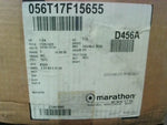  Marathon D456A 1HP AC Brake Motor 1725RPM 56C Frame Stearns 105602100bqf Brake 230/460V 3PH Image
