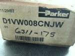  Parker D1VW008CNJW 4/3 Position Solenoid Hydraulic Valve Tandem 24VDC Coil Image