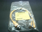  Turck U2-23201 Splitter Cable 12" 4-Pin VBRS4.4-2PKW3M-0.3/0.3/S1238 Image