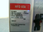  Eaton Cutler Hammer HFD3020BP10 Circuit Breaker 20Amp 600VAC 250VDC 3 Poles Image