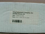  King Instrument 7205018131W Flowmeter 21 GPM PVC 1 FNPT 7200 Series Image