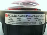  Federal Signal AV1-LED-120R LED Light/Sounder Combination 120V Red 13176rsl 120VAC 60Hz Ser.B Image