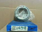  Timken 493D#3 Tapered Bearing Cone and 496#3 Bearing Cup Image