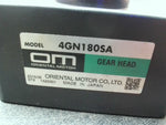  Oriental Motor 4GN180SA Parallel Shaft Gearhead Frame 3.15" GR 180:1 Output Shaft Diameter 3/8" RoHS Compliant Image