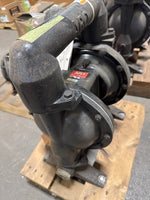  ARO PD15A-ACP-STT 1-1/2" Chemical Resistan Double Diaphragm Pump 123GPM PTFE Valve Balls and Diaphragm Image