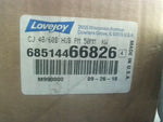  Lovejoy CJ 48/60B HUB PM Curved Jaw Style Coupling Half 50mm KW Image