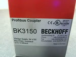  Beckhoff BK 3150 PLC Module Compact Bus Coupler 24 V DC PROFIBUS Image