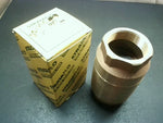  Strataflo No.375 Brass Check Valve w/ Rubber Poppet 2" 400PSI Image