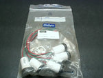  Dialight 557-1412-203 (5 PCS) LED Panel Mount Indicators Red/Green Diff 5 Image