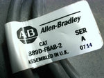 Allen Bradley 889D-F8AB-2 DC Micro Cable Ser A Female Straight 8-Pin 2m w/ 45CLR-5LPS1-D8 12-28VDC
