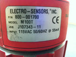  Electro-Sensors Speed Switch 800-001700 M100T 115 VAC W/O Alum Disc Image