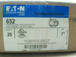  Crouse Hinds 652 Compression Type EMT Fitting 1" Connector (Box Of 25) Image