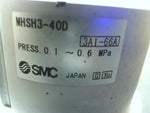  SMC MHSH3-40D Pneumatic Three-Grab Cylinder Through Hole Image