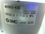 SMC MHSH3-40D Pneumatic Three-Grab Cylinder Through Hole