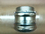  Eaton Crouse Hinds 657 3" Compression Connector Thinwall Conduit EMT (Lot of 4) Image