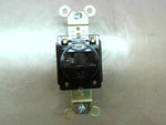  Hubbell HBL5361 Brown Nylon Face Single Grounding Receptacle 3-Wire 20A 125V (5 Pcs) Image