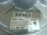  Dungs FRG 715/6 Pneumatic Regulator Valve 1-1/2" NPT 7 PSI 259160 Image
