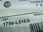  Allen Bradley 1756-L81ES GuardLogix 5580 Controller Ser.B Image
