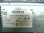  Siemens 6AV6644-0AA01-2AX0 Simatic Multi Panel Touch Interface Panel 12" Image