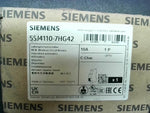  Siemens 5SJ4110-7HG42 Miniature Circuit Breaker 1P 10A 277V Image