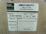  EGS 2124130T00 Control Transformer with Fuses and Breaker 400-480, 600V Input - 24V-120V Output 303-1761 Image