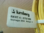  Lumberg RKWT 4-679/10M Sensor Actuator Cable 10M Length 18 AWG Wire 250V 4A Image
