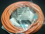  Siemens 6FX8002-5CA05-1AK0 Power Cable Cordset 9.5mm 2 x straight M40 connectors Image