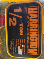  Harrington SNER005S 1000 lb. Capacity Electric Chain Hoist 0.6HP 115/230V w/ Pendant Image