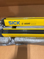  Sick C4000 Minisafe Light Curtain Set C40S-1203DC200 Transmitter and C40E-1203DB200 Receiver 1200mm Image