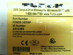  Turck FEN20-16DXP Compact IP20 Multiprotocol Ethernet I/O Station Module 6931089 Image