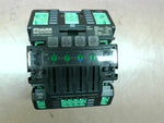  Murr Elektronic 9000-41034-0100400 24V DC Circuit Protection Module 4 Adjustable Channels (1-4A) DIN Rail Mount Image