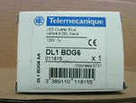  Telemecanique DL1 BDG6 LED Cluster Blue 120VAC BA15 Base 011815 Image