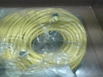  Brad Connectivity 1300101729 4-Pole Mini-Change Cordset 42m Yellow TPE Flex Cable 16 AWG, Male to 90° Female Image