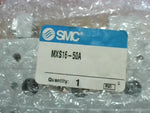  SMC MXS16-50A Guided Pneumatic Cylinder 16mm Bore 50mm Stroke Image