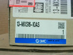  SMC 13-MXS16-10AS Pneumatic Guided Cylinder 16mm Bore 10mm Stroke Image