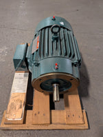  Reliance 3HP AC Motor 215C Frame 1170RPM 230/460VAC 3PH TEFC Image