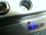  SMC MK2B32-20R Pneumatic Swing Clamp Cylinder Clockwise Right Hand Image