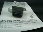  SMC ISE30A-C6L-F Pressure Switch 12-24VDC w/ Cable & Mounting Bracket Image