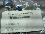  MENCOM MIN-8MR2-1-18 MIN 8 Poles  18 AWG Wire Size II Male Straight Receptacle Image