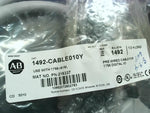  Allen Bradley 1492-CABLE010Y Pre-Wired 1.0m Cable Ser E PN-216337 Image