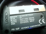  Keyence PX-10P Photoelectric Sensor Switch Amplifier 12-24V DC Image