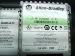  Allen Bradley 2711P-T6M20D PanelView Plus 600 Ser D 24 VDC 26W ENet DC Terminal Read Image
