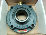  Sealmaster SFC-32 2" Bore Piloted Flange Cartridge Unit 4-Bolt Cast Iron Housing Image